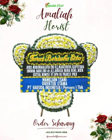 Papan Bunga Duka Entak